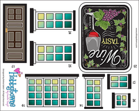 Extra Hobbytowne panel set for 5 appliques