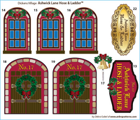 Extra Detail Panels Set for Tree Skirt Applique Bundle