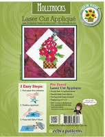 Hollyhocks Basket Blooms Prefused Laser Kit