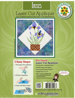 Iris Basket Blooms Prefused Laser Kit