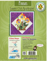 Pansy Basket Blooms Prefused Laser Kit