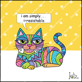 Irresistable Katz Quote Panel