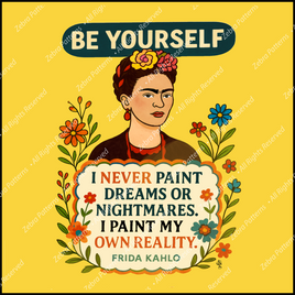 Frida Kahlo Quote Panel