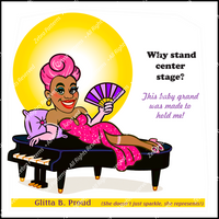 Glitta B Proud Quote Panel