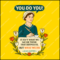 Jane Austen Quote Panel