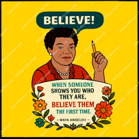 Maya Angelou Quote Panel