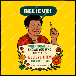 Maya Angelou Quote Panel