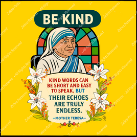 Mother Teresa  Quote Panel