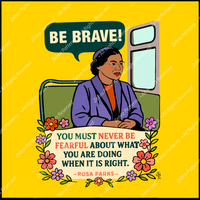 Rosa Parks Quote Panel