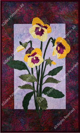 Pansy Graphghan Pattern Pansy| Zebra Patterns