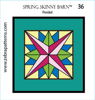 Spring Applique Skinny Barn