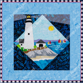 Boston Light Massachusetts Applique