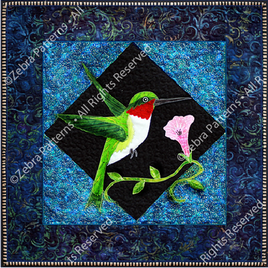 Hummingbird Applique