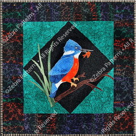 Kingfisher Applique