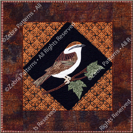 Sparrow Applique
