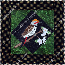 Northern Flicker Applique