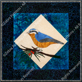 Redbreast Nuthatch Applique