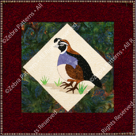 Quail Applique