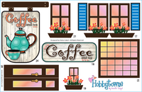 Coffee Shoppe Applique