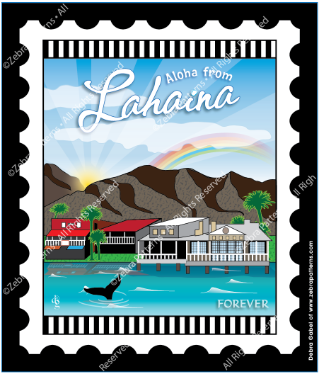 Lahaina Hawaii| Zebra Patterns