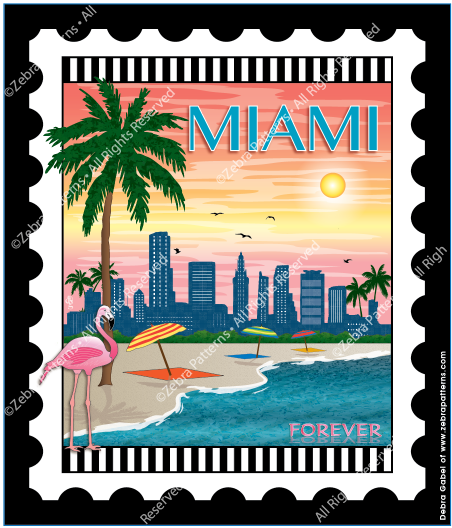 Miami Florida| Zebra Patterns