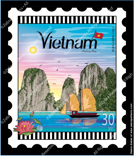 Vietnam| Zebra Patterns