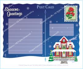 Christmas Postcard Kit