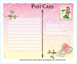 Sewing Postcard Kit