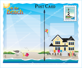 At the Beach Postcard Kit