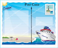 Cruisin' Postcard Kit