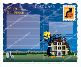 Halloween Postcard Kit