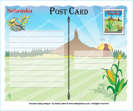 Nebraska Postcard