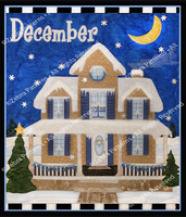 December Hannukah Applique