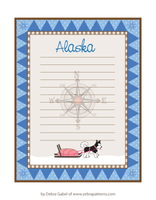 Alaska Background Map Panel