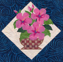 Hibiscus Basket Blooms Prefused Laser Kit