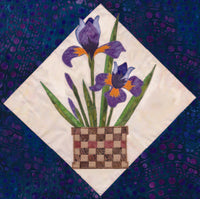 Iris Basket Blooms Prefused Laser Kit