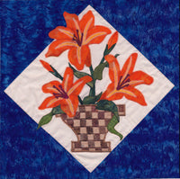 Lilies Basket Blooms Prefused Laser Kit
