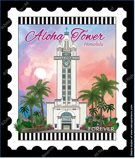 Aloha Tower Light Hawaii