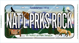 NAT'L PARKS ROCK FabricPlate™